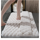 Thick Memory Foam Bath Rugs for Back of Foot, Soft Absorbent Mat, Non-Slip Bathroom Mats, Machine Washable Bathmat, Carpet Rug Room Decor for Shower Floor, 24''x16'' Bath Rugs (Beige)