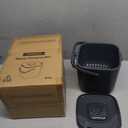 5.4L Kitchen Food Waste Bin with Lid & Handles, Indoor Compost Bucket Includes Inner Bucket Liner and Carbon Filter, Gray