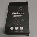 Airpods Case Cover With Keychain Black