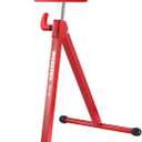 WORKPRO Folding Roller Stand Height Adjustable, Heavy Duty 250 LB Load Capacity, Outfeed Woodworking