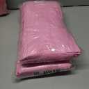 2 x CXPSINC Plastic Tablecloth 54" x 108"Disposable Tablecloth Rectangle Plastic Table Cover for 6 to 8 Foot Tables Indoor or Outdoor Parties Birthdays Christmas (Pink, 16 Pack)