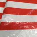 3pcs 4th of July Tablecloth - Patriotic American Flag Table Cloth, Plastic Disposable Rectangle USA Star Stripe Table Cover for Memorial Day, Fourth of July Independence Day Decorations, 54" x 108"