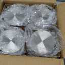 Juice Bottles - 4 Pack Wide Mouth Glass Bottles with Lids - for Juicing, Smoothies, Infused Water, Beverage Storage - 10oz, BPA Free, Stainless Steel Lids, Leakproof, Reusable, Borosilicate