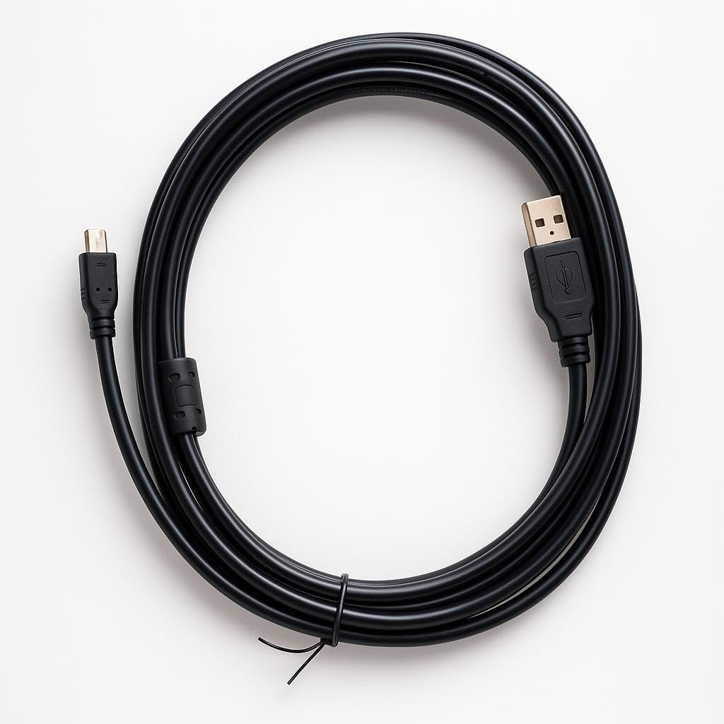 Usb data cable/Cord for Olympus Voice Recorder (100% Compatible) VN-120PC VN-480PC VN-702PC VN-722PC VN-960PC VN-2100PC VN-3100PC VN-4100PC VN-3200PC VN-5200PC VN-6200PC VN-7600PC VN-8000PC VN-8100PC