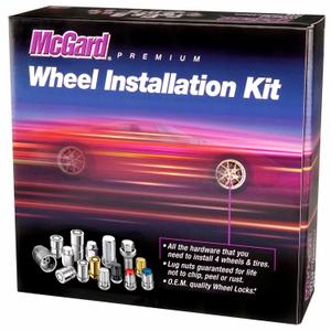  Milwaukee Chrome SplineDrive Wheel Installation Kit - for 5 Lug Wheels