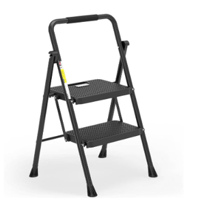 HBTower ZL0202 Portable Steel 2 Step Ladder