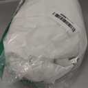 ALYVIA SPRING Extra Long Fabric Shower Curtain Liner Waterproof - 72" x 96", Soft & Lightweight X-Long Shower Curtain with Magnets, Machine Washable - 72x96, White