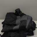 BDK carXS Charcoal Gray Two-Tone Car Seat Covers with Matching Back Seat Cover, Made to Fit Most Auto Truck Van SUV, Interior Car Accessories Full Set