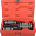 3 Pcs 1/18'' to 3-1/2'' Exhaust Pipe Expander Tool Set, Tail Pipe Spreader Kit Compatible with Most Vehicles and Trucks