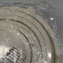 Mixing Bowls with Lids Set, 6 PCS Stainless Steel Mixing Bowls with 3 Grater Attachments, Kitchen Food Storage Organizers Nesting Mixing Bowl, Large Size 4.5, 3.5, 2.1, 1.5, 1.1, 0.7QT (Khaki)