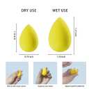small mini makeup sponge bulk : 30 pcs mulit-colored foundation makeup sponges for foundation,make up sponges for face(30 pcs)