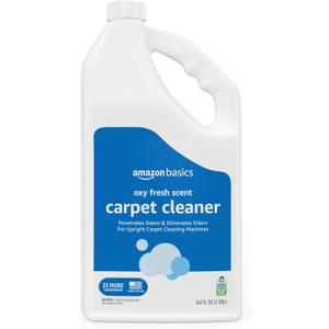 Amazon Basics Carpet Cleaner, Carpet Stain Remover, Fresh Scent, 64 fl oz, 