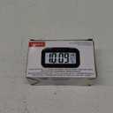 Timex Alarm Clock with Temperature Sensor and Large Display, Battery Operated for Bedroom Runs on 3 AAA Batteries (T108BC) (T108)