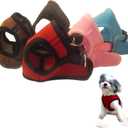 Soft No Pull Step-in Dog Harness Small Dog XXS XS Vest for Teacup, Chihuahua, Yorkie, Pomeranian Dog Vest Harness for Puppy Comfy Red Mesh for Puppies (S 12.5"-13.5" 5-6.5 lbs, Red)