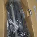 KNQZE Collapsible Foot Spa Bath with Heat, Remote Control, Temperature Control, Bubbles, Pumice Stone, Red Light, Timer, 16 Massage Roller Pedicure Foot Spa Foot Soaker for Soothe & Relax Tired Feet (Black)