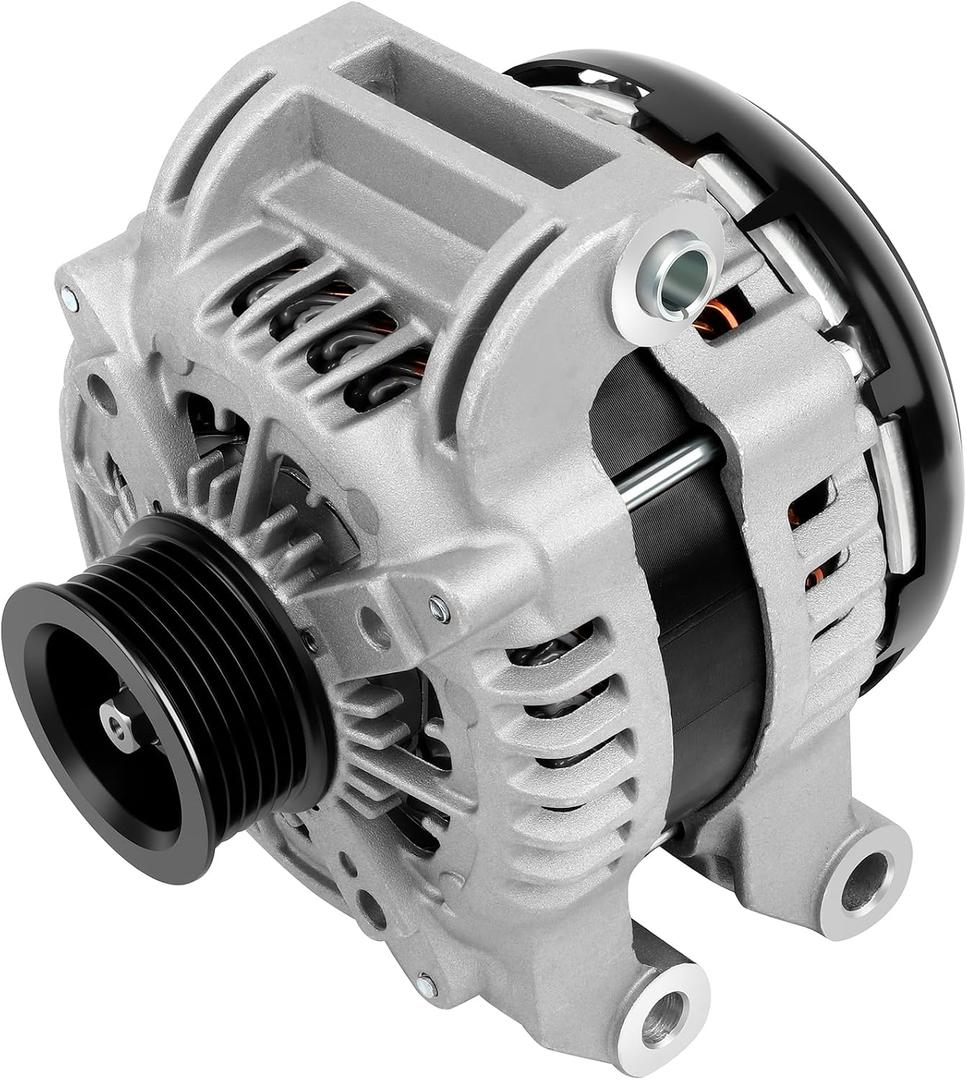 SCITOO Alternator Fits for Jeep Grand Cherokee 11-21 & for Dodge for Charger 11-22, Durango 18-22, for Challenger 11-22 & for Chrysler 300 11-15, 5.7L 6.2L 6.4L- 12V 220Amp CW 6-Groove 11576