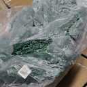 9Ft Christmas Fireplace Garland Flocked Fir Christmas Garland Christmas Decorations for Xmas Tree Stairs Fireplaces Wall Door