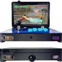 Pandora Arcade Portable Retro Video Game Player Built-in 20000+ Classic Games 14 inch LED Integrated Recreation Arcade Emulator Console Compatible with FBA/N64/Arcade/MAME