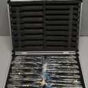 EFFICERE 17-Piece Premium 1/2 Reduced Shank Silver and Deming Drill Bit Set | Large and Jumbo Standard SAE Drill Size from 1/2 to 1 by 1/32th Increment | M2 High Speed Steel, 135-Degree Split Point