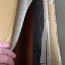 Adjustable Dog Ramp for Bed - 39" Long Foldable Wooden Ramp for Dogs to Get on Bed, Couch, or Car with 13.4" Wide Walking Space (Walnut Wood with Gray Carpet, Medium)