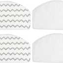HOMEXCEL Steam Mop Replacement Pads Compatible with Bissell Powerfresh Steam Mop 1940 1806 1440 1544 Series, Model 19402 19404 19408 2685A 2075A 1940A 1940Q 1940T 1940W, Steam Mop Pads Refills