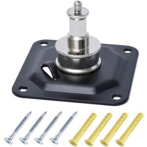 Fotoconic Wall Ceiling Mount Light Stand 5/8" Stud with 1/4" Thread, 4X Screw and 4X Expansion Anchor Tube for Photography Photo Studio Video Flash Strobe