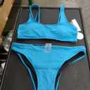 High Cut Bikini Sets for Women Two Piece Swimsuit Crop Top Brazilian Thong Bathing Suit