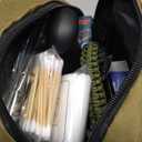 Survival Kit, First Aid Kit Survival Gear and Supplies Emergency Kit with Bug Out Bag Tactical Military Grade Molle IFAK for Camping, Earthquake, Hiking, Hunting, Gifts for Men Dad (Khaki)