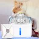 2 x 20 Pcs Cat Water Fountain Filters - Pet Water Fountain Filters 3 Triple Filters Replacement with Lonic Resin and Activated Carbon for Square 84oz/2.5L Automatic Pet Fountain Cat Water Fountain