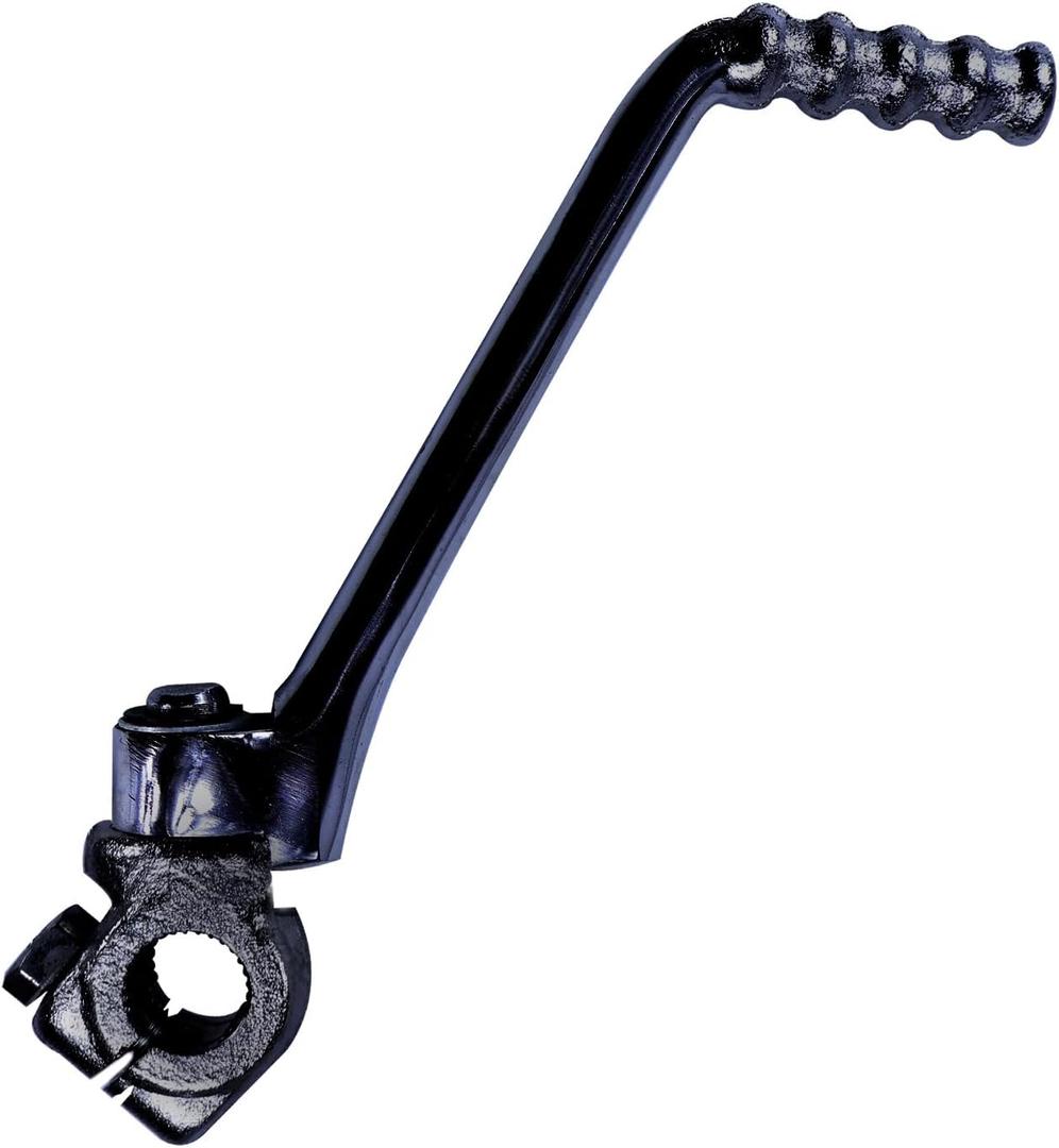 16mm 0.63 Kick Starter Pedal Lever for 125cc 140cc 150cc 160cc 200cc 250cc SSR 140 SSR 160 XL125 XR75 Apollo DB-Z40 Max TaoTao Coolster Lifan Chinese Pit Dirt Bike Motorcycle Part Black