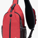 WATERFLY Crossbody Sling Backpack Sling Bag Travel Hiking Chest Bag Daypack