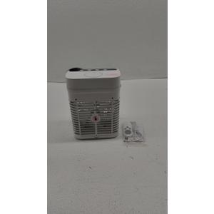 Portable Air Cooler, 1250ml Small Evaporative Air Cooler, USB 4 in 1 Mini Mobile Air Conditioner with 1/2/3 H Timer, 3 Speeds & 3 Mist Levels, 7 Colors Portable Air Conditioners for Home Room Office [Energy Class G]
