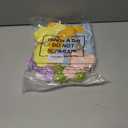 Thyle 6 Pcs Easter Plush Bunny Stuffed Animal Bulk 7.8 Inch Fluffy Multicolored Rabbit Decorations Cute Easter Basket Stuffers for Adults Spring Home Wedding Birthday Party Favors