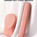 Meatanty Keyboard and Mouse Pad Wrist Rest Set, Ergonomic Wrist Pad Support, Computer Hand Palm Rest Combo, Memory Foam Typing Desk Accessories Carpal Tunnel Cushion, Laptop Office Home School-Blue