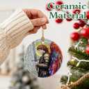 2 x Archangel Michael Ornament | Christmas Ornaments, Christmas Tree Ornaments, Holiday Decor, Warrior Angel Decor | Religious Gifts, Christian Gifts | Faithful Gift, Spiritual Guardian Gift