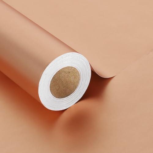 BIOBROWN Christmas Wrapping Paper Jumbo Roll with Trim Ribbon 30 Inch X 40 Feet (100 sq. ft. ttl.) Matte Champagne Design Perfect for Christmas, Party, Xmas, Holiday Gift Wrap