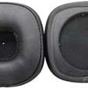 INF Replacement Earpads Cushions Compatible with Marshall Major IV On-Ear Headphone, 1 Pair Protein Leather Ear Pads with Soft Memory Foam, Noise Isolating Earpads(Black)