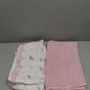 Soft 100% Cotton Swaddles for Newborns, 2- Pack - Large, Breathable Baby Blanket - Versatile, Durable Muslin Swaddle Blankets - Perfect Newborn Essentials