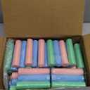 96 Pcs Summer Party Favors Set 24 Packs Jumbo Sidewalk Chalk Individual Packs and 24 Pcs Star Bubble Wands End of Year Gifts for Student Boys Girls Preschool Graduation Birthday Goodie Bag Stuffers