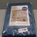 MIULEE Velvet Curtains 90 Inches Long 2 Panels Set for Bedroom, Pinch Pleat Back Tab Luxury Thermal Insulated Living Room Darkening Drapes Pleated Blackout Window Curtains with Hooks, Peacock Blue