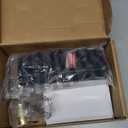 Amazon Basics Electronic Keypad Deadbolt Door Lock with Auto Lock, Touch-Control Keyless Entry, Customizable User Codes, Easy Installation, Contemporary, Matte Black, 1-Pack