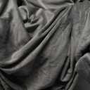 H.VERSAILTEX High Stretch Sofa Slipcover 4 Piece Cover Velvet Furniture Protector Form Fit Thick Velvet Extra Large Sofa Cover for 3 Cushion Couch Width Up to 97 Inch (Large Sofa, Grey)