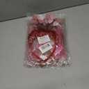 4 x Pink Heart Shape Headband Glitter Sunglasses Sequin Earrings Valentines Day Halloween Cosplay Costume Accessories Set