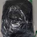 Ascoza 2pack 108 Inch Black Round Tablecloth in Polyester Fabric for Wedding/Banquet/Restaurant/Parties