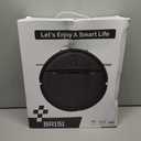 Robot Vacuum and Mop Combo, 2-in-1 Mopping Robot Vacuum Cleaner with 2300Pa Suction, 2.87'' Slim Design, Wi-Fi/App/Voice Control, 3D Obstacle Avoidance&Self-Charging for Hard Floors, Carpets, Pet Hair (Gray)