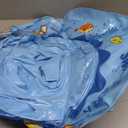 Baby Swim Ring Underarm Swim Seat Float Trainer with Backest for Toddler 6 Months to 3 Years (Deep Blue)