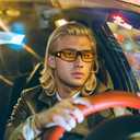 FEISEDY Night Driving Sunglasses Polarized Fit Over Sunglasses for Men, Yellow Lenses, Anti Glare Glasses B0225 (Black *1)