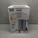 WINIX A231 Air Purifier for Bedroom Up to 1110 Ft in 1 Hr With Air Quality Monitor, True HEPA, Carbon Filter and Auto Mode, Captures Pet Allergies, Smoke, Dust (White/Charcoal Gray)