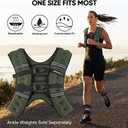 APEXUP Weighted Vest Men Women, Weight Vest for Women Workout Equipment for Strength Training Running, 20LBS