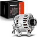 A-Premium Alternator Compatible with Ford Focus 2000-2004 L4 2.0L, Escape 2001-2004 L4 2.0L & Mazda Tribute 2001-2004 L4 2.0L DOHC, 110Amp 12Volt CW 6-Groove Pulley